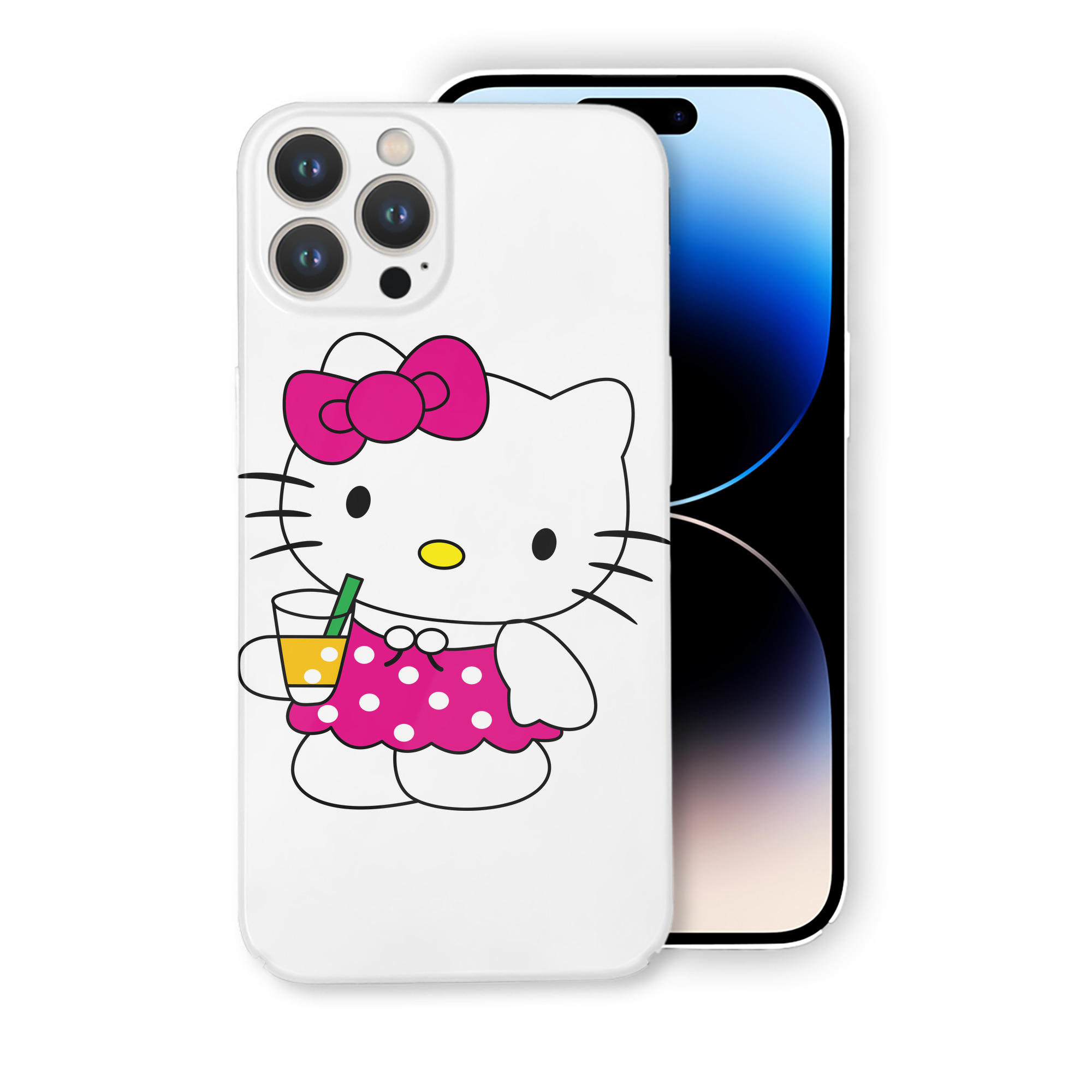（画像用） Hello Kitty ハローキティ 【iPhone 14シリーズ対応】ハードケース